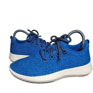 Allbirds Merino Wool Runners Blue Running Shoes Casual Sneakers Women’s Size 7